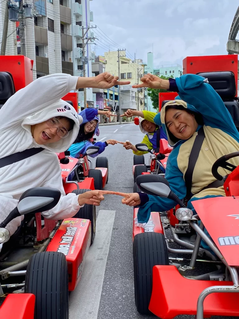 Midday Street Kart Adventure in Okinawa — Catch the Tropical Wind and Light with a 12 PM Lunchtime Start